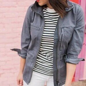 Madewell Fleet Utility Jacket Gray Size XS NWOT